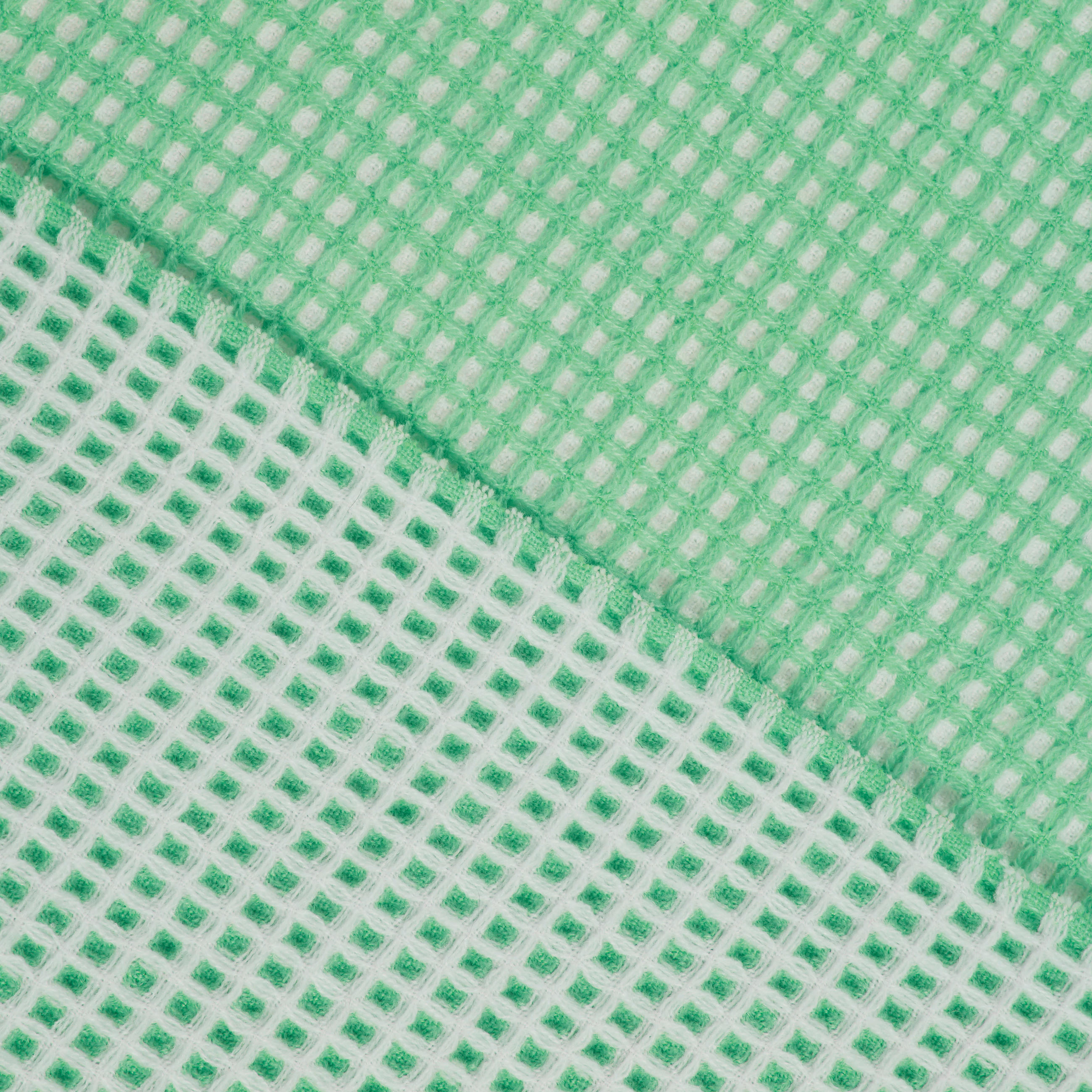PLÉD 150/200 cm  - fehér/zöld, Konventionell, textil (150/200cm) - Novel