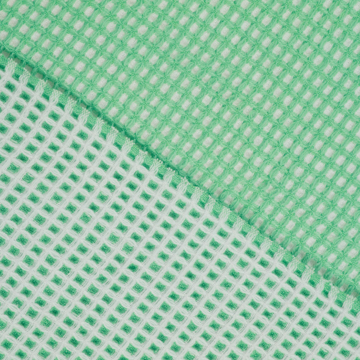 PLÉD 150/200 cm  - fehér/zöld, Konventionell, textil (150/200cm) - Novel