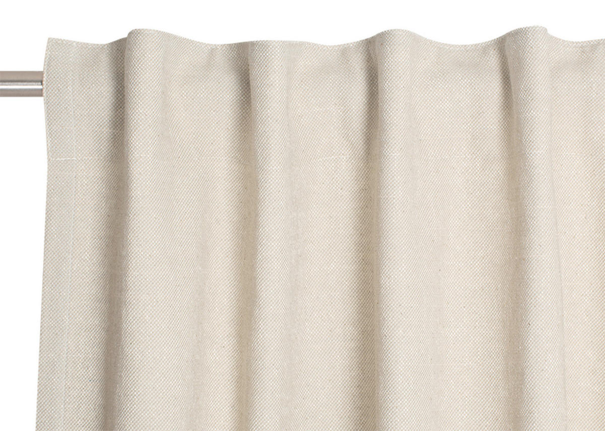 FERTIGVORHANG blickdicht  - Sandfarben, Basics, Textil (130/300cm) - Schöner Wohnen