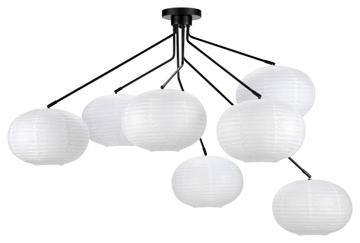 DECKENLEUCHTE GALAXY 125/72 cm   - Weiß, Basics, Papier/Metall (125/72cm) - Markslöjd