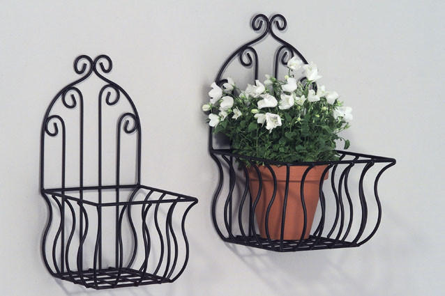 DEKOKORB - Schwarz, LIFESTYLE, Metall (20/35cm)