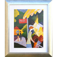 KUNSTDRUCK 49/59 cm  - Champagner/Multicolor, LIFESTYLE, Holz/Papier (49/59cm)