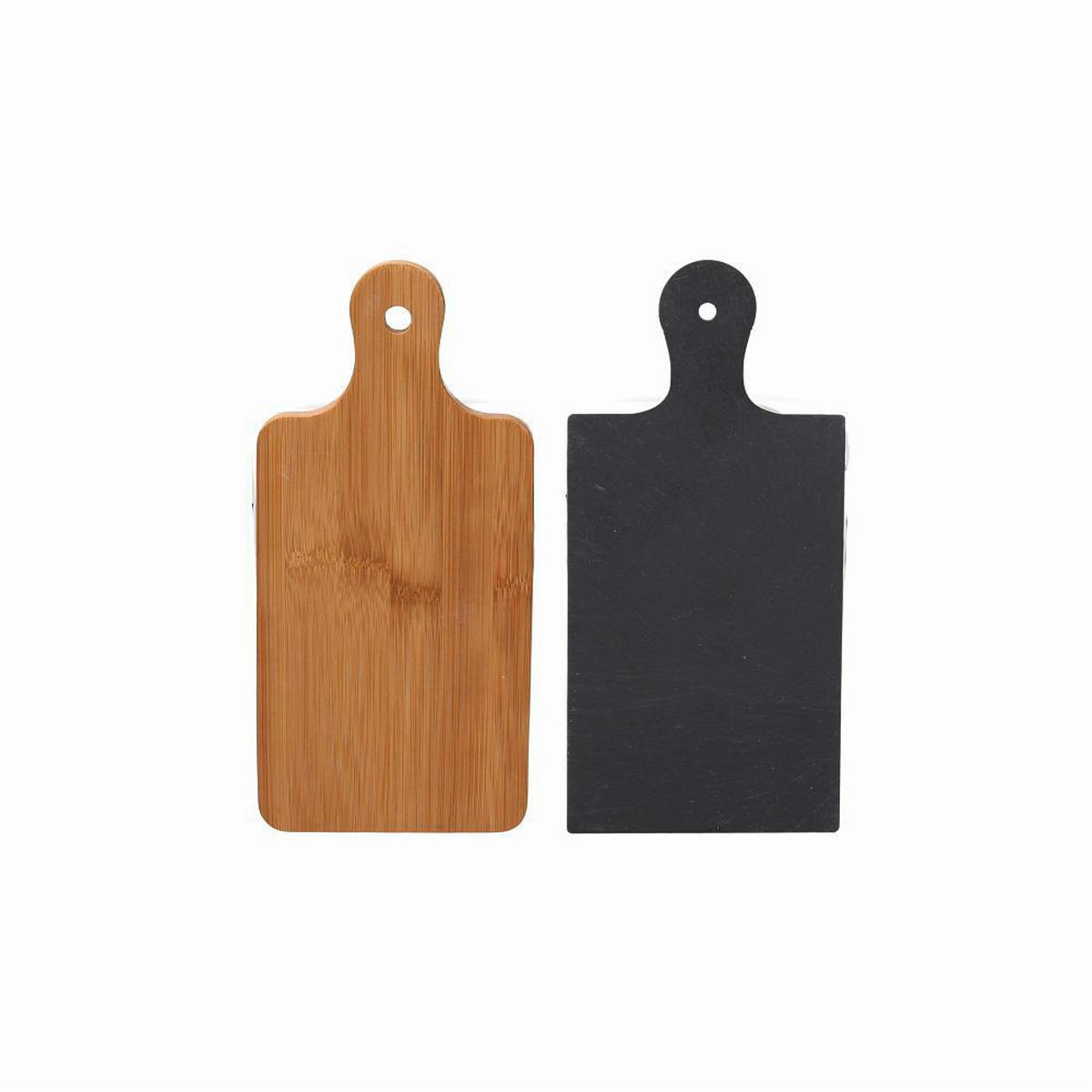 DASKA ZA SEČENJE  kamen  - braon/crna, Osnovno, kamen (21/10cm) - Tognana