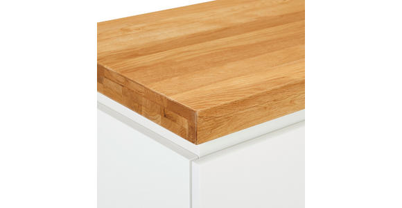 SIDEBOARD 195/82/42 cm in Weiß, Eichefarben - Eichefarben/Weiß, KONVENTIONELL, Holz/Holzwerkstoff (195/82/42cm) - Novel