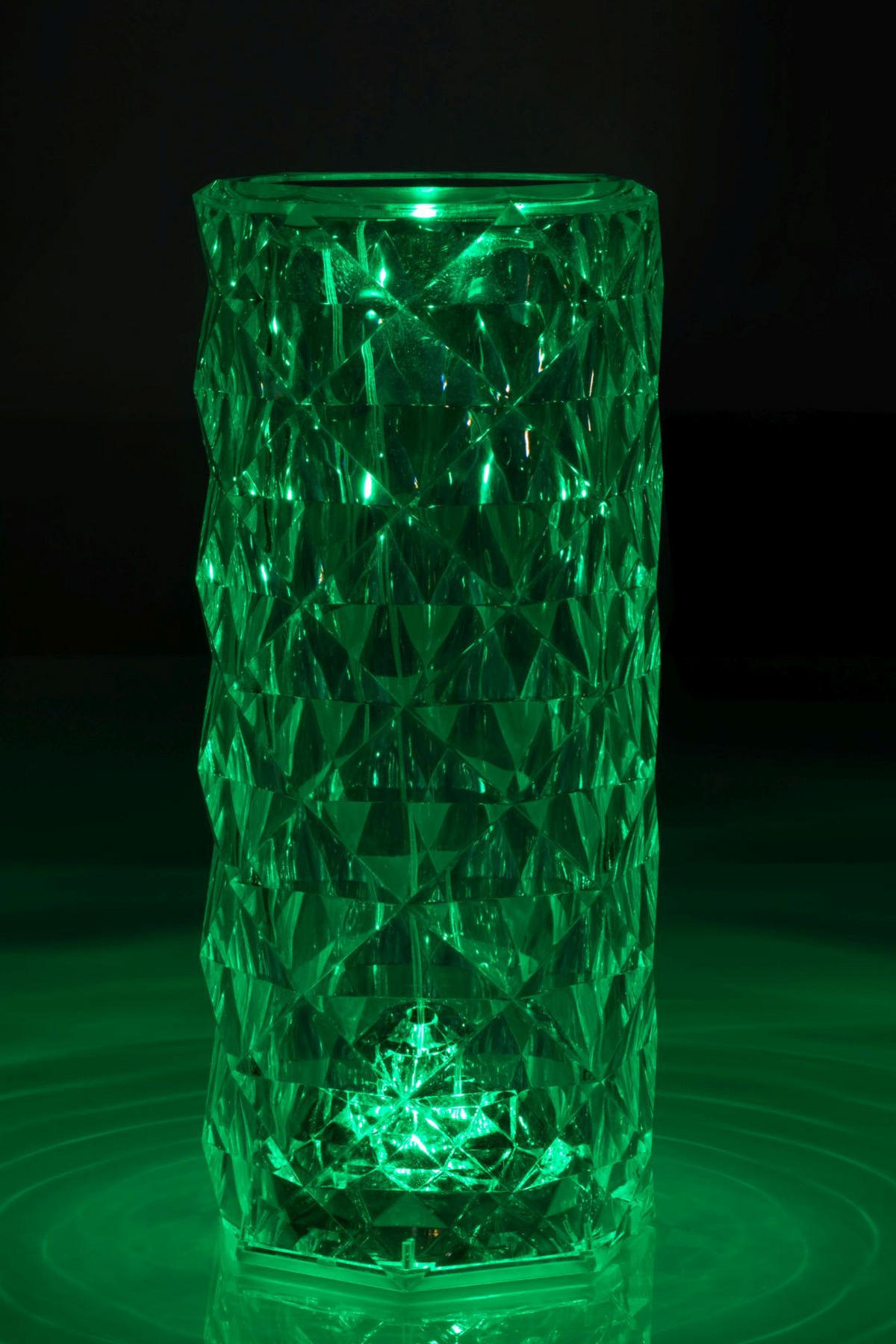 DEKORAČNÍ LED SVÍTIDLO, dálkový ovladač, dotykový stmívač, 9/22 cm  - průhledné, Lifestyle, plast (9/22cm) - Novel