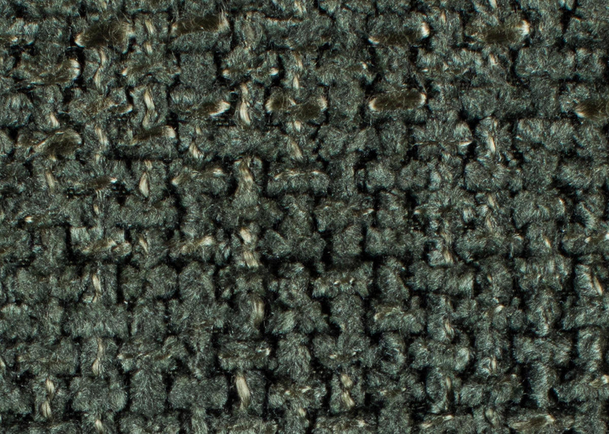 ECKSOFA in Webstoff Grün  - Schwarz/Grün, Design, Textil/Metall (180/289cm) - Stylife