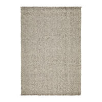 HANDWEBTEPPICH 130/190 cm Braun, Beige  - Beige/Braun, Basics, Textil (130/190cm) - Linea Natura