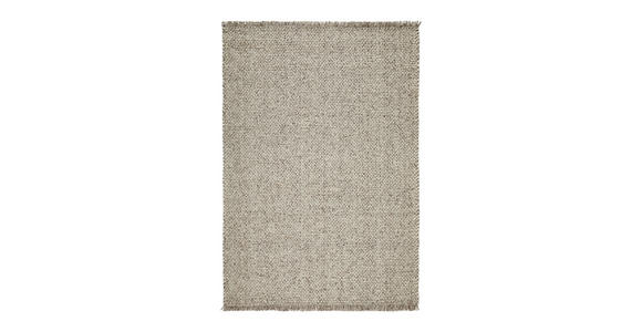 HANDWEBTEPPICH 160/230 cm Braun, Beige  - Beige/Braun, Basics, Textil (160/230cm) - Linea Natura