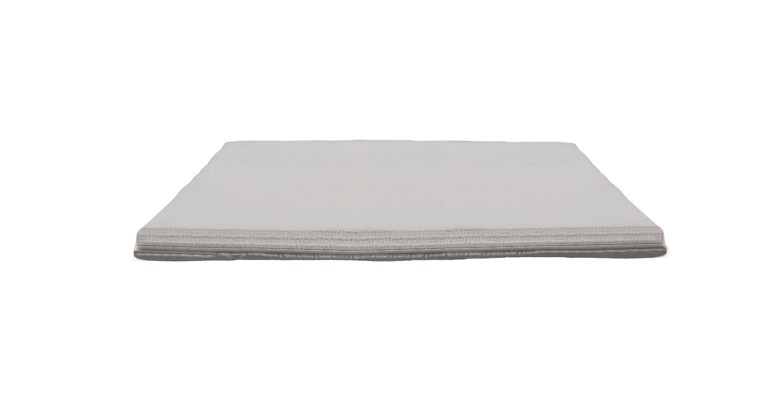 VRCHNÍ MATRACE, 160/200 cm - krémová, Basics, textil (160/200cm) - Livetastic