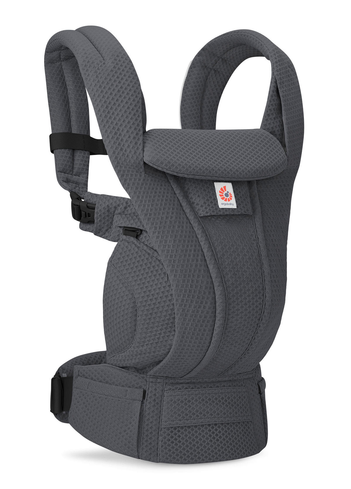 ERGONOMSKA NOSILJKA  Omni Deluxe Mesh  - tamno siva, Basics, tekstil (26.5/27.5/14.8cm) - Ergo Baby