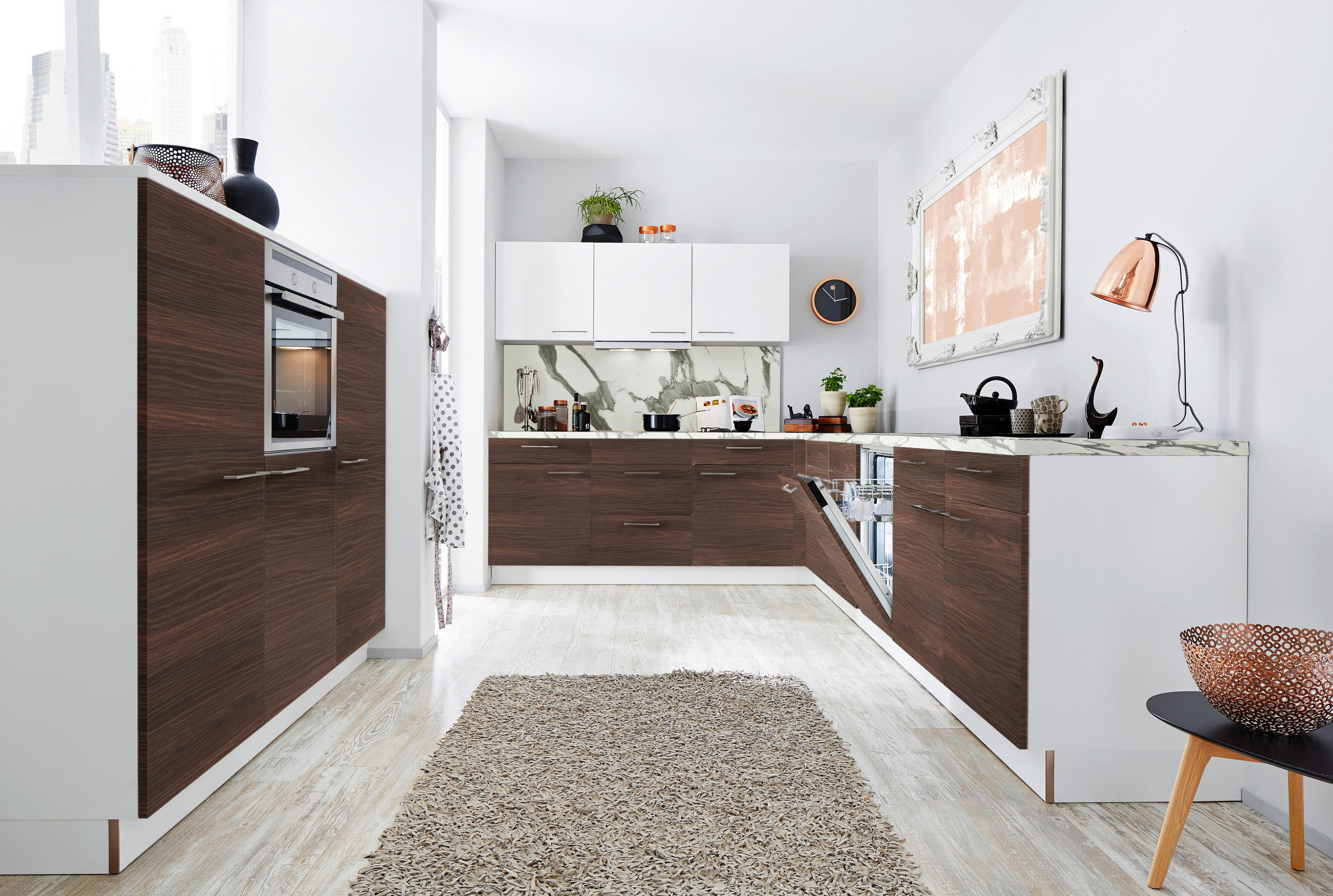 KUCHYŇA NA MIERU DK208 - Design, kompozitné drevo - Dieter Knoll