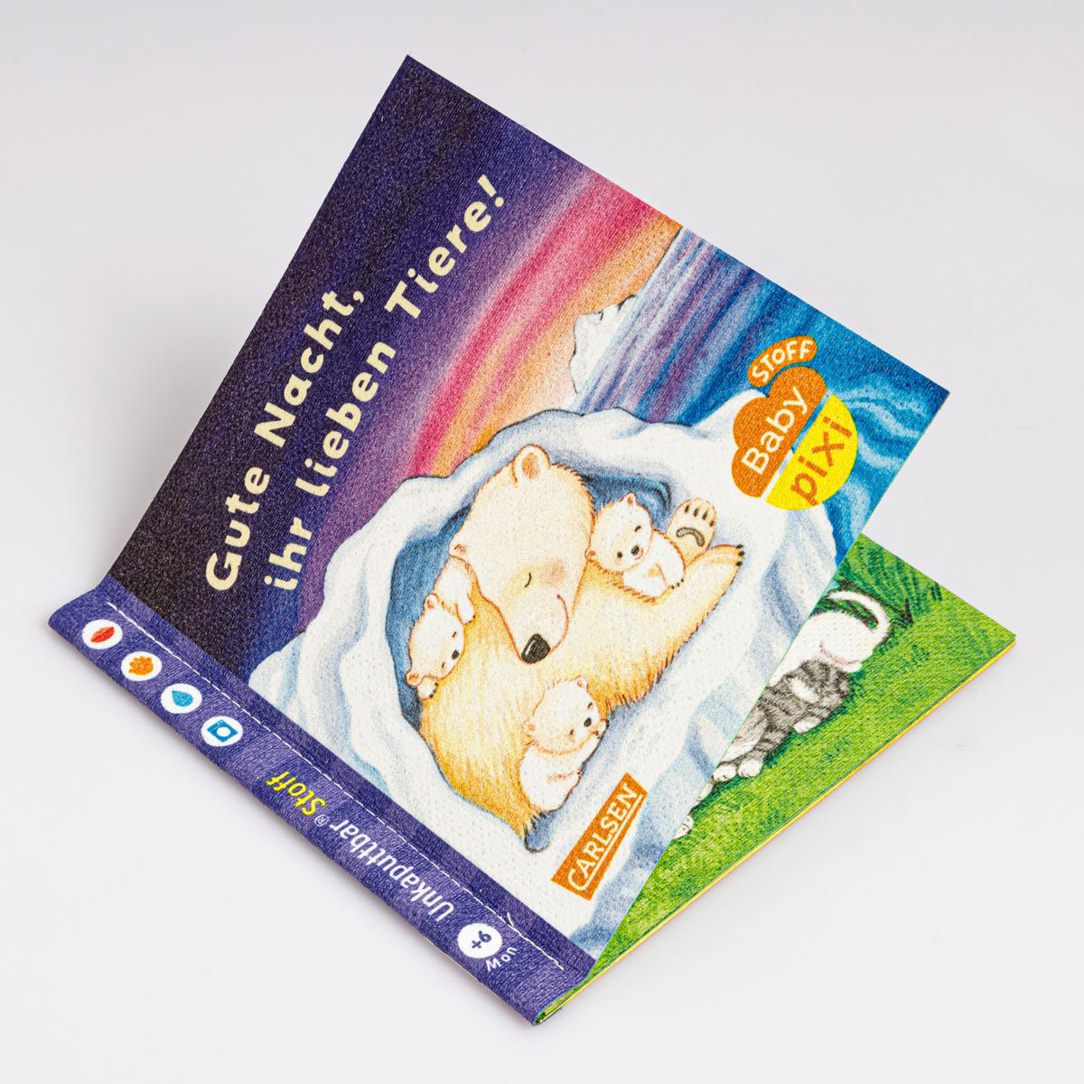 KINDERBUCH Baby Pixi Stoff: Gute Nacht, ihr lieben Tiere!  - Multicolor, Basics, Papier (13,8/13,8/0,5cm) - Carlsen