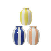DEKOVASE  - Multicolor, Trend, Keramik (13,50/13,50/21cm) - Ambia Home