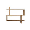 WANDREGAL 70/65/22 cm  - Eichefarben, Design, Holzwerkstoff (70/65/22cm) - Livetastic