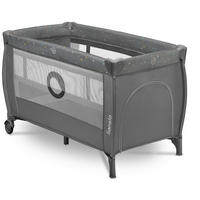 REISEBETT NONE Grau  - Grau, Basics, Kunststoff (125/65/76cm) - Lionelo
