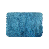 FÜRDŐSZOBASZŐNYEG  50/80 cm  kék   - kék, Basics, textil (50/80cm)