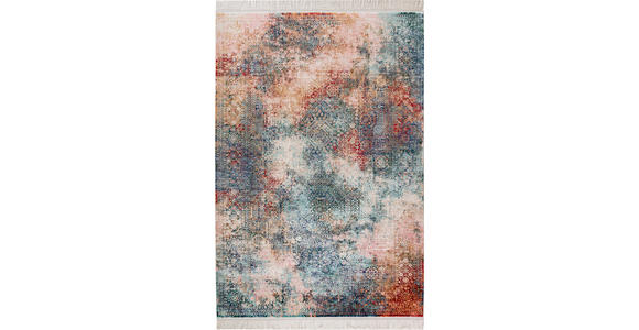 VINTAGE-TEPPICH 120/180 cm Dinah Rot, Perlmutt - Rot/Perlmutt, KONVENTIONELL, Textil (120/180cm) - Dieter Knoll