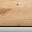 BEISTELLREGAL 60/180/30 cm  - Eichefarben/Schwarz, Design, Holzwerkstoff/Metall (60/180/30cm) - Carryhome