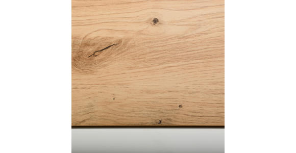 BEISTELLREGAL 60/180/30 cm  - Eichefarben/Schwarz, Design, Holzwerkstoff/Metall (60/180/30cm) - Carryhome