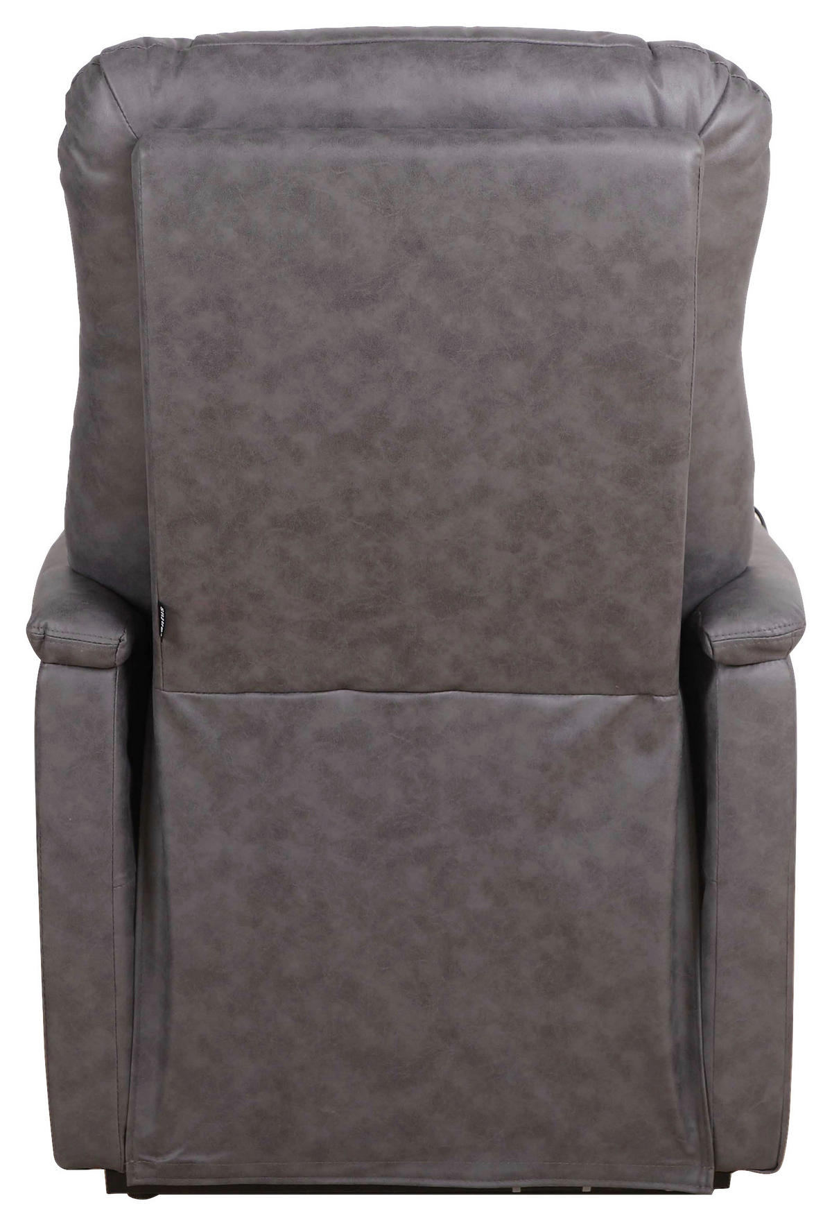 TV KRESLO, kov, textil, tmavosivá - čierna/tmavosivá, Konventionell, kov/textil (75/111/93cm) - Cantus