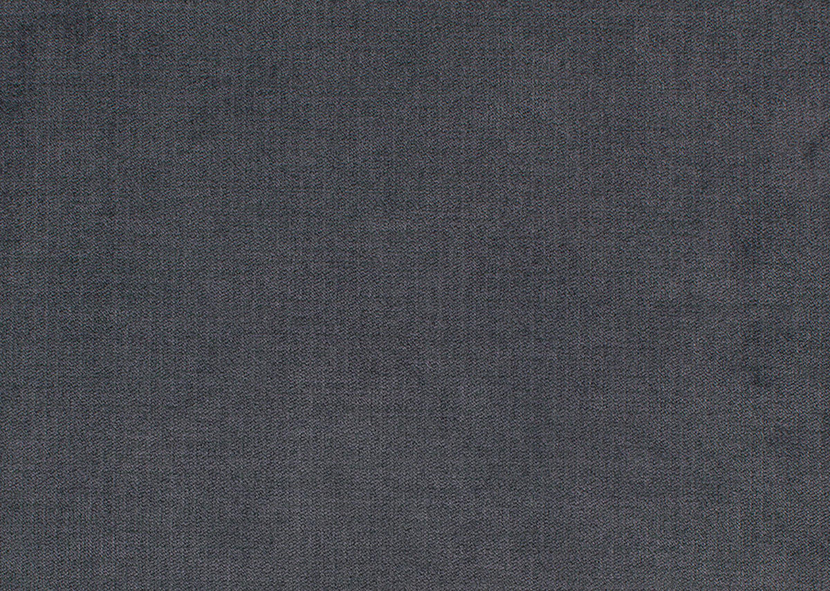 ECKSOFA Anthrazit Velours  - Anthrazit/Schwarz, Design, Kunststoff/Textil (244/157cm) - Carryhome
