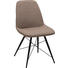 STOL, kovina, tekstil rjava, črna - črna/rjava, Design, kovina/tekstil (60/86/58cm) - Carryhome STOL, kovina, tekstil rjava, črna - črna/rjava, Design, kovina/tekstil (60/86/58cm) - Carryhome