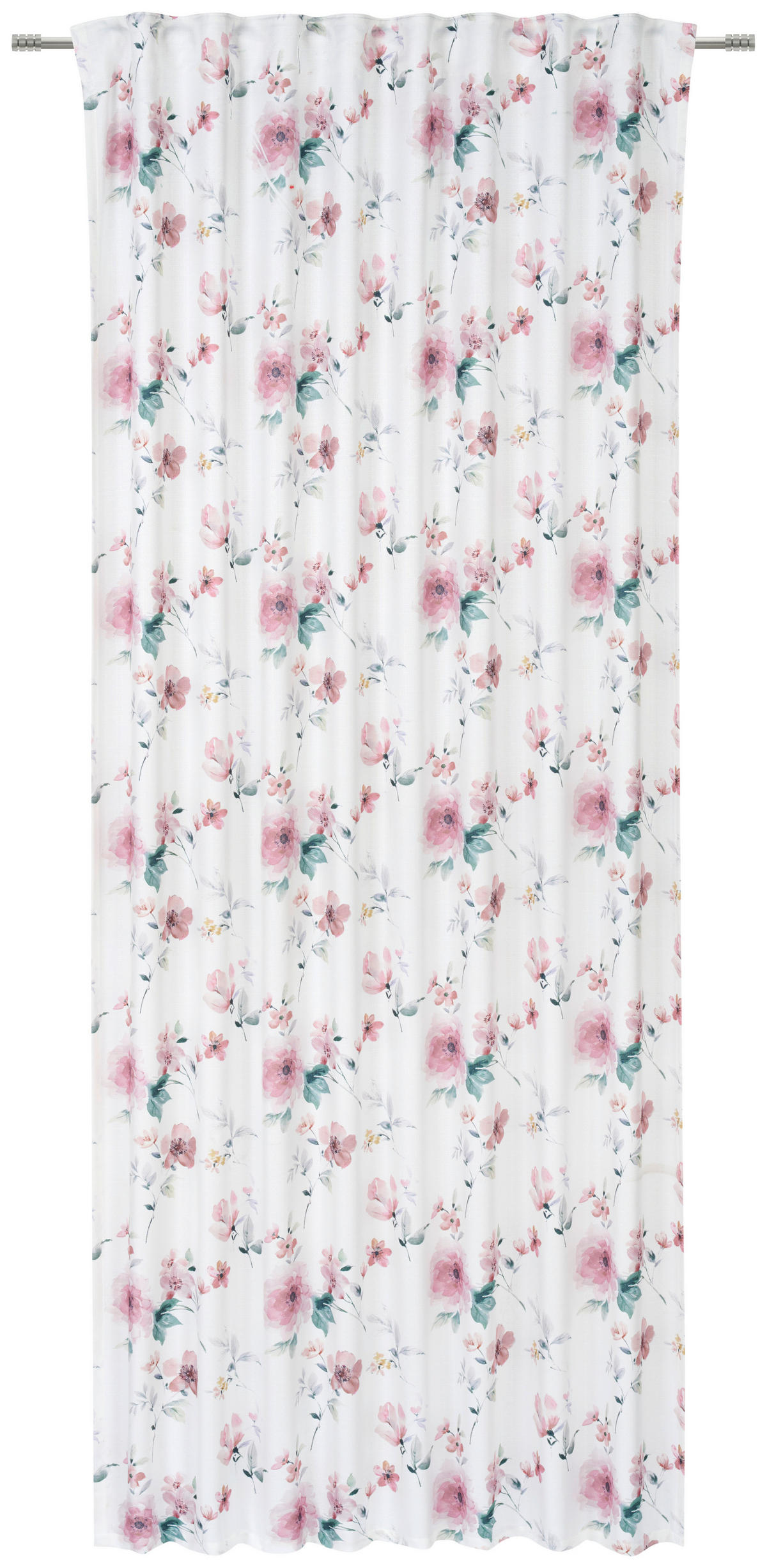 FERTIGVORHANG blickdicht  - Altrosa, ROMANTIK / LANDHAUS, Textil (135/245cm) - Esposa