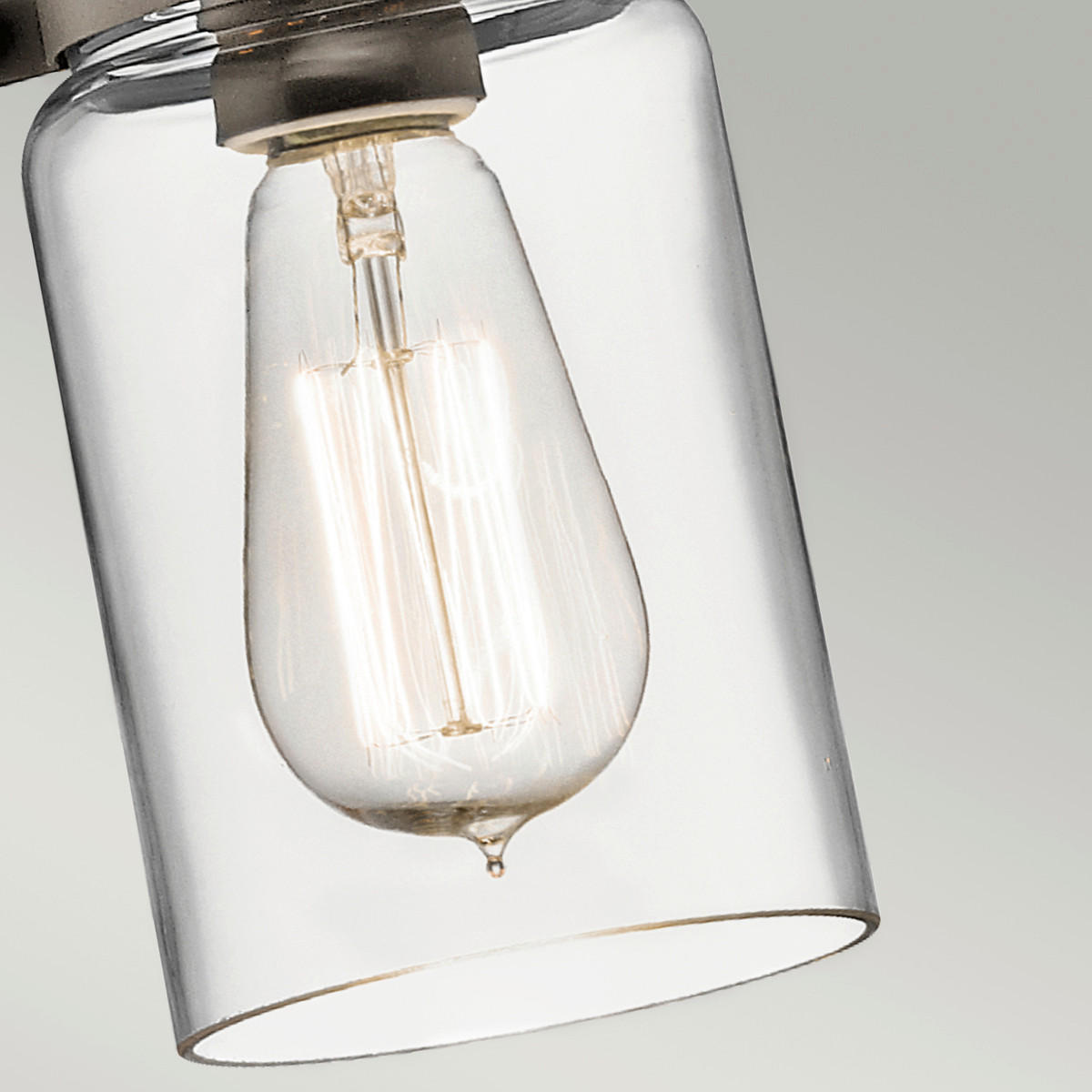 HÄNGELEUCHTE 12/25.3 cm    - Bronzefarben, Lifestyle, Glas/Metall (12/25.3cm) - Elstead Lighting