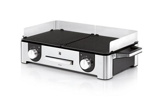 TISCHGRILL - Silberfarben/Schwarz, Design, Metall (50/28/18cm) - WMF