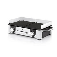TISCHGRILL  - Silberfarben/Schwarz, Design, Metall (50/28/18cm) - WMF