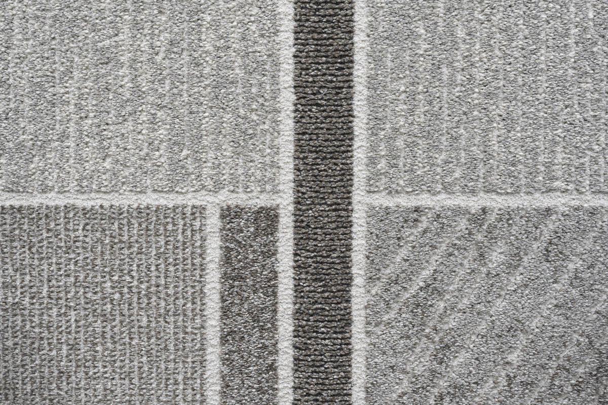 WEBTEPPICH 160/230 cm Valencia Grau, Hellgrau, Dunkelgrau  - Dunkelgrau/Hellgrau, Design, Textil (160/230cm) - Novel