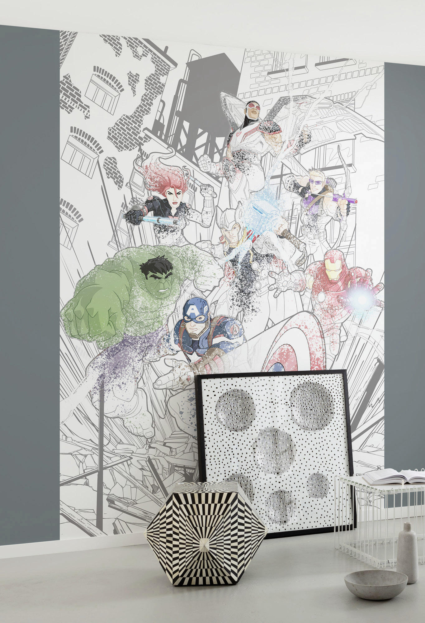 FOTOTAPETE - Multicolor, Trend, Textil (200/280cm) - Xora
