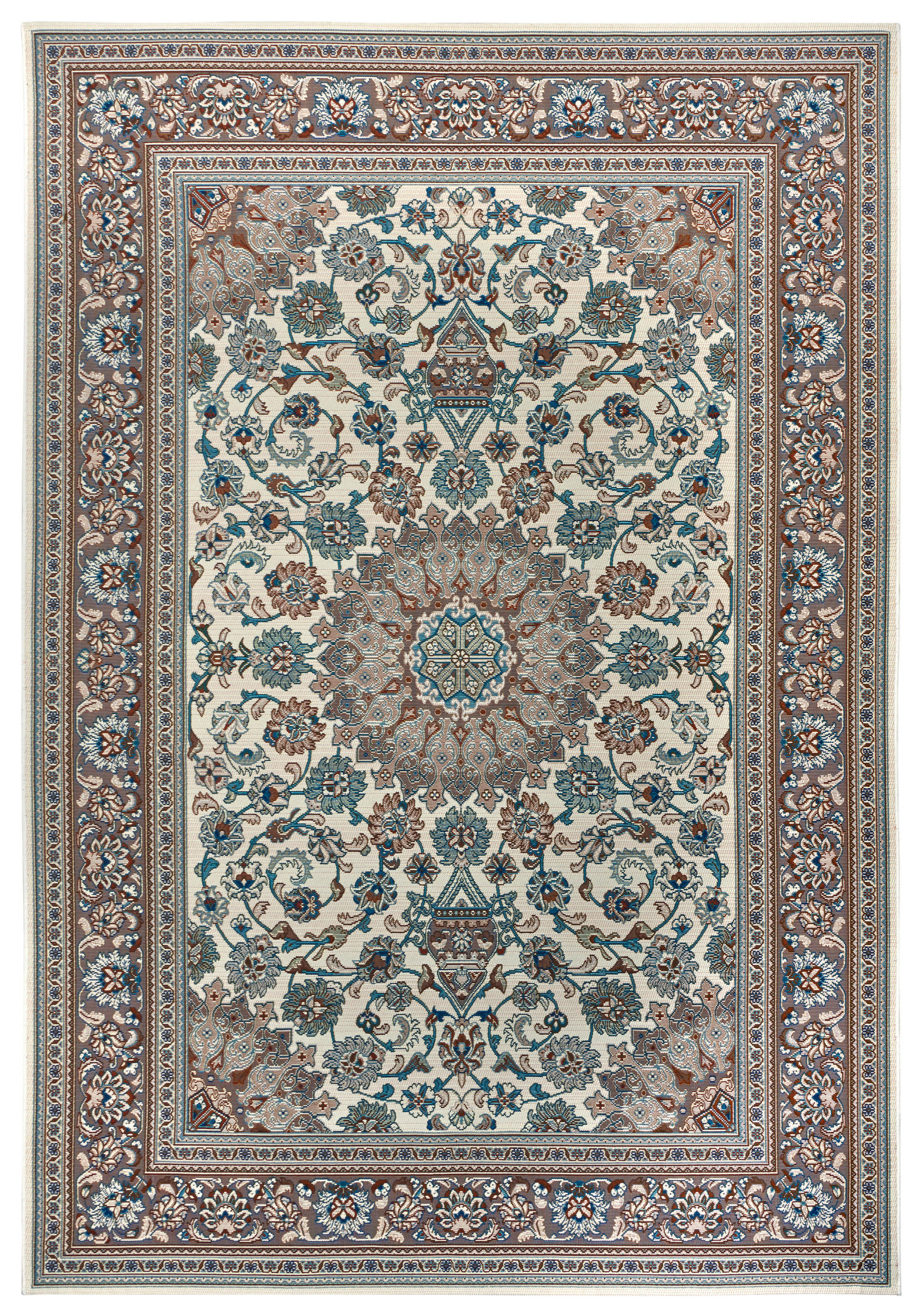OUTDOORTEPPICH 160/235 cm Flair Beige, Creme  - Beige/Creme, Design, Kunststoff (160/235cm) - Hanse Home