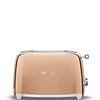 TOASTER  - Roségold, Design, Metall (31/19,8/19,5cm) - SMEG