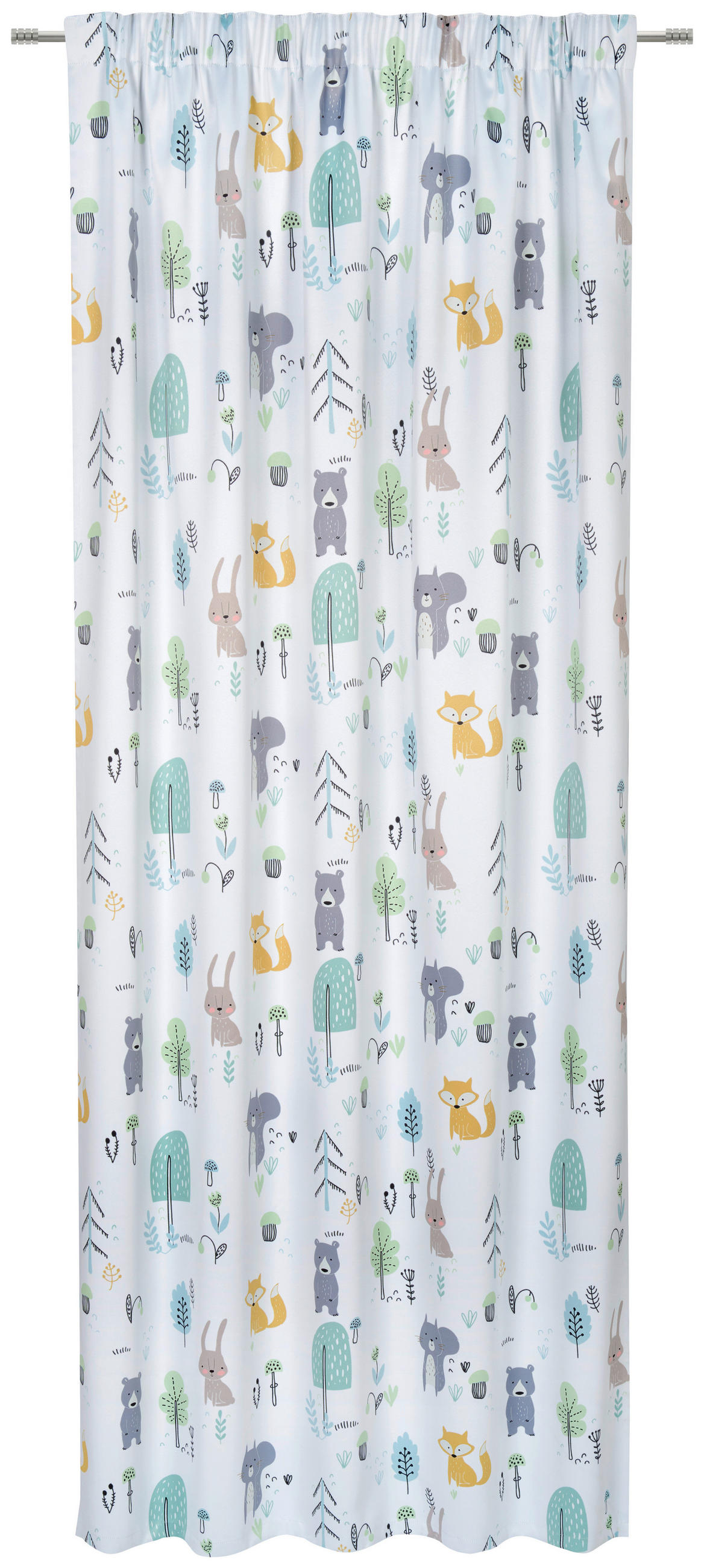 KINDERVORHANG Verdunkelung   - Multicolor, KONVENTIONELL, Textil (140/245cm) - Ben'n'jen