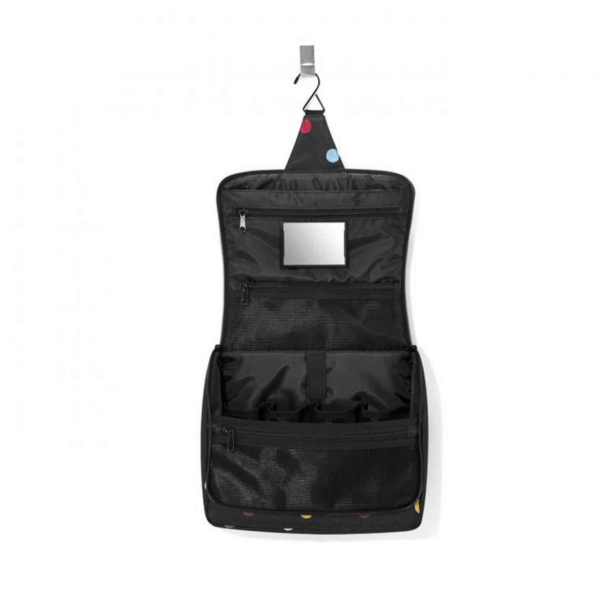 TOILETBAG XL DOTS  - Multicolor, Basics, Textil (28/25/10cm) - Reisenthel