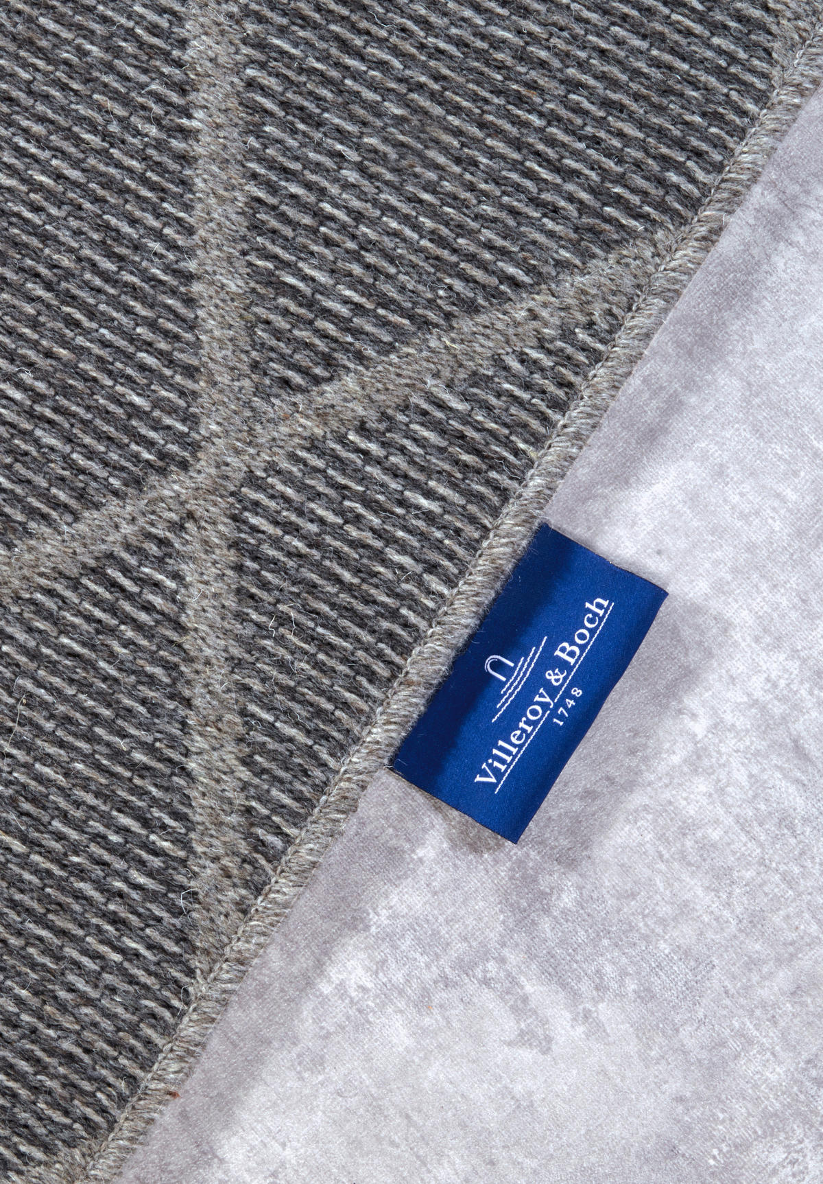 WEBTEPPICH 200/290 cm Kollektion 1843 Grau, Hellbraun  - Hellbraun/Grau, Basics, Kunststoff/Textil (200/290cm) - Villeroy & Boch