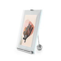OKVIR ZA SLIKE  17/4/20 cm        - boje kroma, Basics, staklo/metal (17/4/20cm) - Umbra
