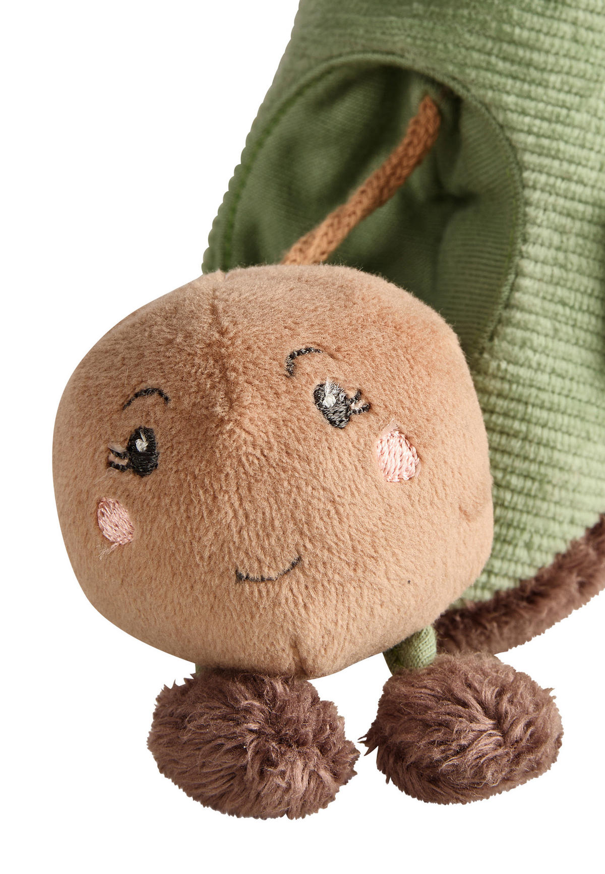 KUSCHELTIER Früchte 18/9/8 cm  - Salbeigrün, Basics, Textil (18/9/8cm) - Sterntaler