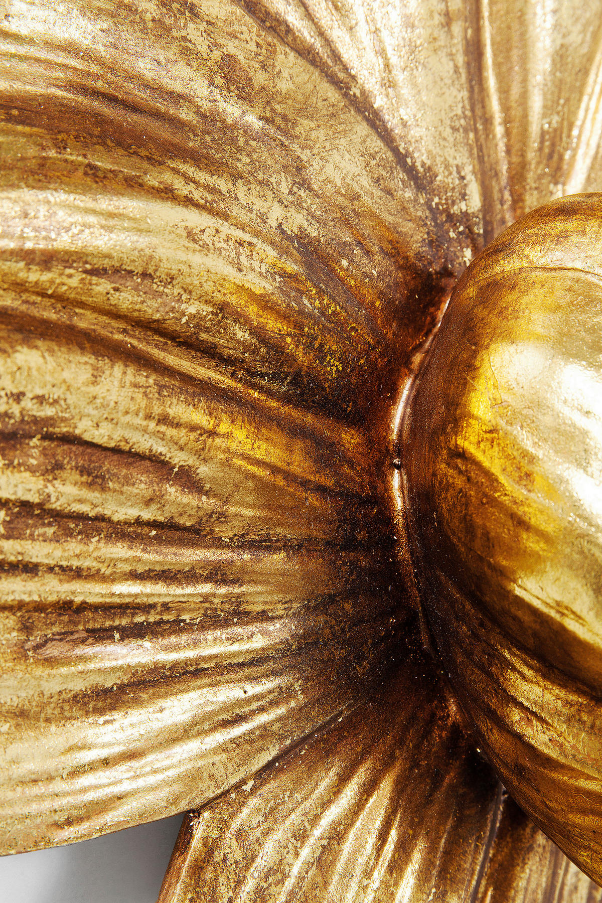 WANDDEKO Kunststoff  - Goldfarben, Design, Kunststoff (40,1/44,3/12cm) - Kare-Design