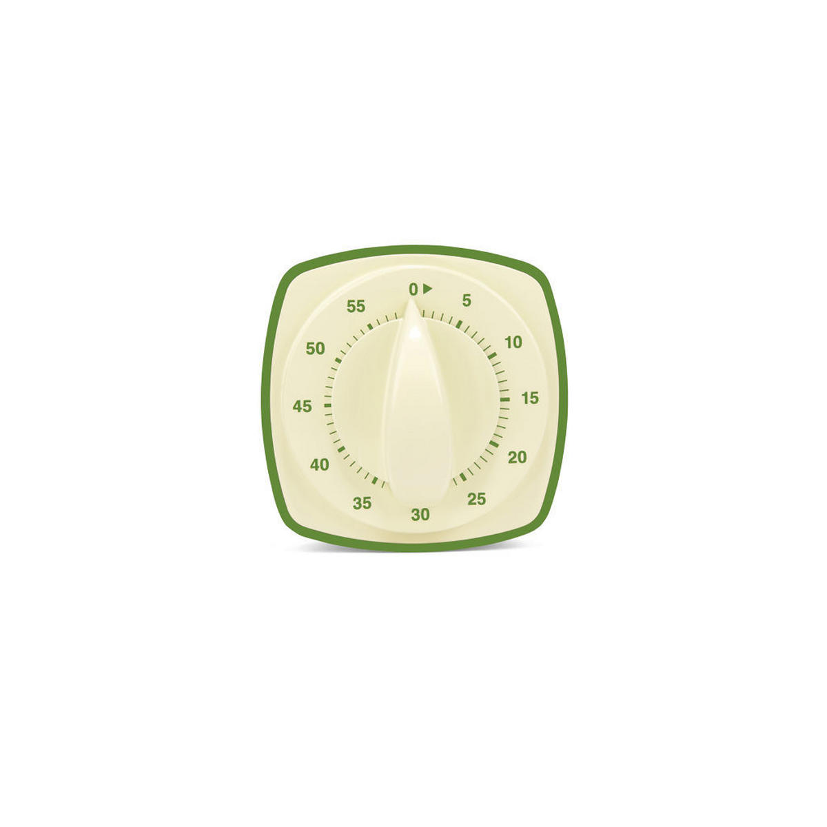 KONYHAI IDŐMÉRŐ - színes, Basics, műanyag (4,3/6,5/6,5cm) - Kikkerland
