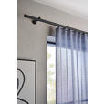 VORHANGSTANGENSET 200 cm  - Schwarz, Basics, Metall (200cm) - Homeware