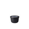 VORRATSDOSE CIRQULA 0,5 L  - Schwarz, KONVENTIONELL, Kunststoff (13,5/12,5/8,5cm) - Mepal