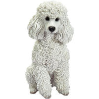 CÂINE DECORATIV - alb/negru, Lifestyle, plastic (18/19,5/10cm)