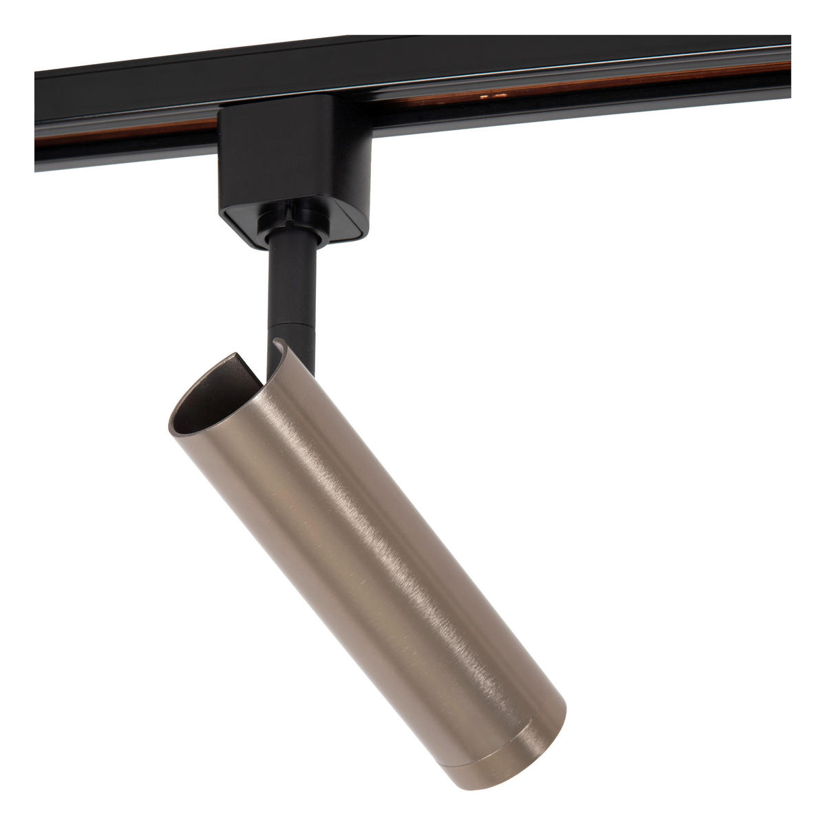 SCHIENENSYSTEM Track 3.9/3.9/13.5 cm  - Grau, Design, Metall (3.9/3.9/13.5cm) - Lucide