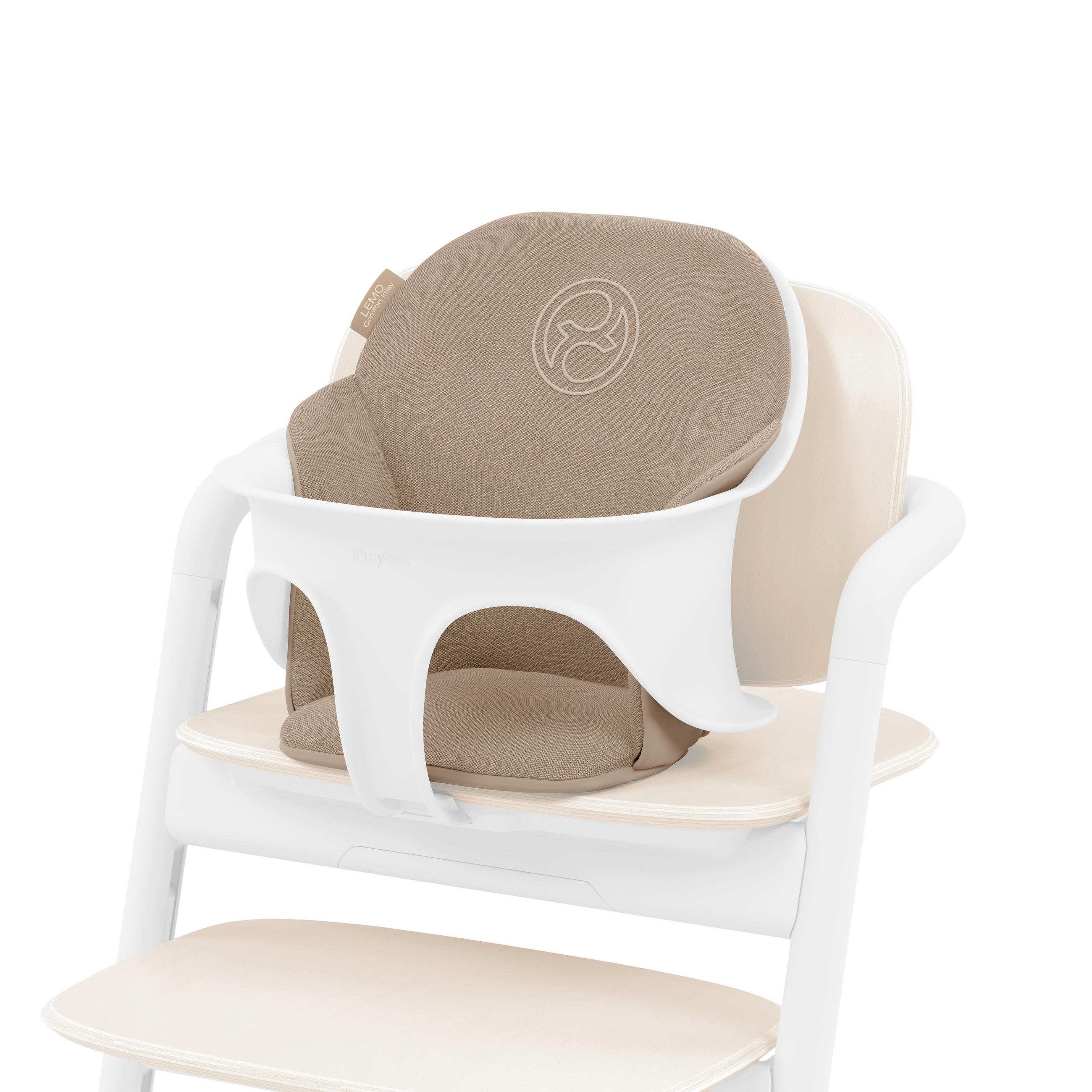 HOCHSTUHLEINLAGE LEMO Komforteinlage  - Beige, Basics, Textil (30/15/20cm) - cybex GOLD