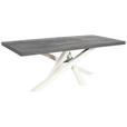 TISCHGESTELL in Metall 160/70/72 cm - Creme, Design, Metall (160/70/72cm) - Landscape