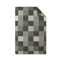 TAKARÓ 140/200 cm  - szürke/zöld, Basics, textil (140/200cm)