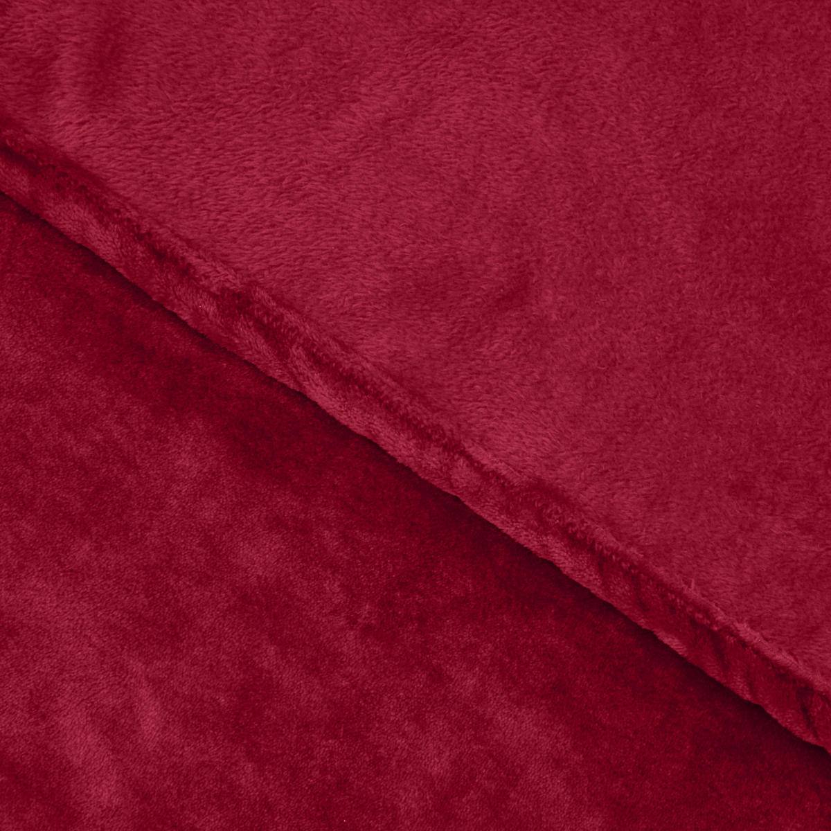 ODEJA 140/190 cm bordo  - bordo, Basics, tekstil (140/190cm) - Novel