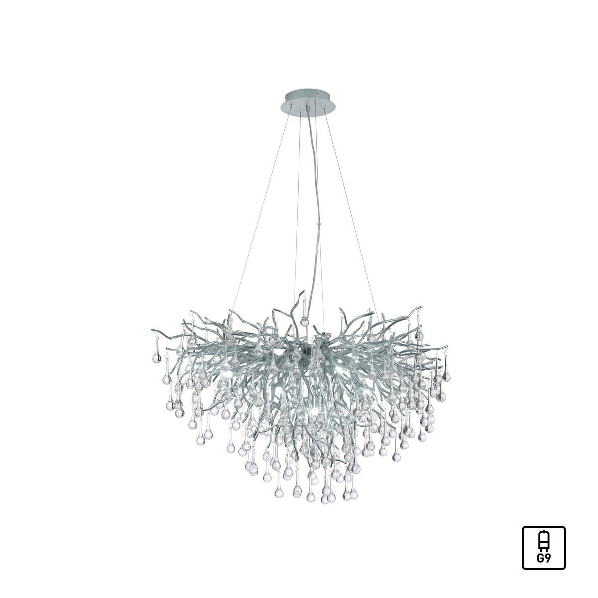 LUSTR, 100/50/250 cm  - Design, kov/plast (100/50/250cm) - Paul Neuhaus